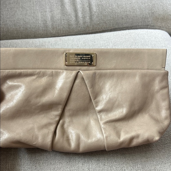Marc By Marc Jacobs Taupe Clutch - Picture 1 of 6